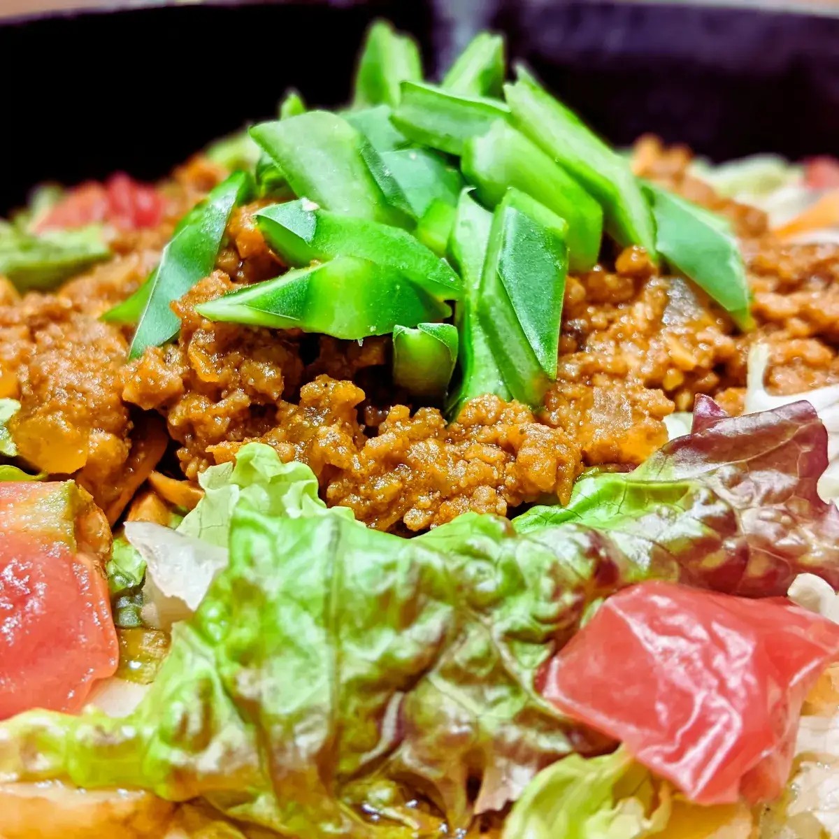 黒毛和牛のうま味が広がるサボタコスじゃがピザ 黒毛和牛のうま味が広がるサボタコスじゃがピザ
